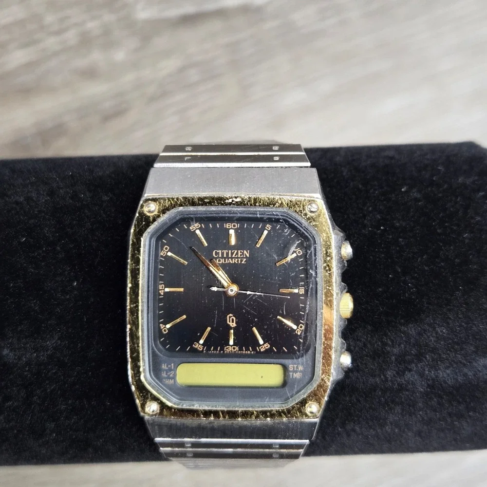 Citizen Quartz 30-3101 Ana Digi Vintage Men's Watch